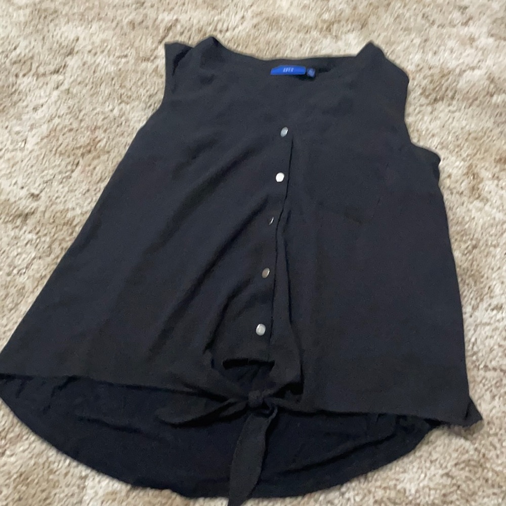 Black Fancy Top